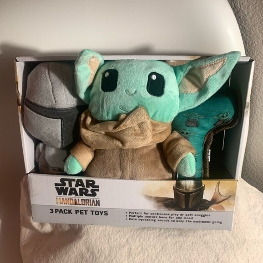 Star Wars Mandalorian dog toys plush